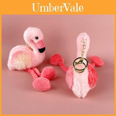 Flamingo Plush Keychain Soft Toy For Girls Home Decor