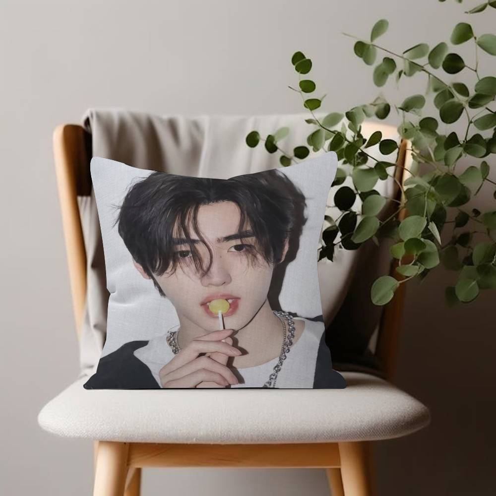 Park Sunghoon Pop Singer Cushion Cover X Polyester Sofa Cushions Decorative Throw Pillows Home Decoration Pillowcover