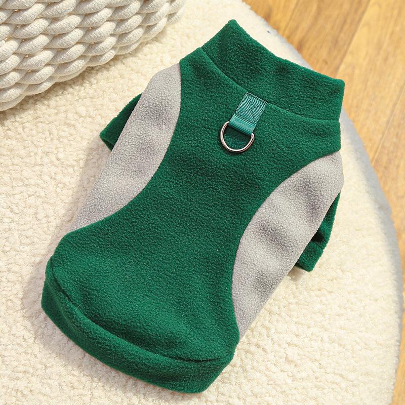 Fleece Lined Thermal Pet Clothing for Dogs and Cats Small Breeds Corgi Autumn Winter Cold Weather Warm Comfortable Active Wear