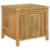 VidaXL Boîte de rangement de jardin 60x52x55 cm Bambou 319874