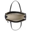 Tory Burch Emerson Metal Double T Logo Minimalist Fashion Large Capacity Zipper Leather Tote Bag Shopping Bag Shoulder Handbag Women Tote 134837-405