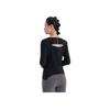 SAUCONY Comfortable Casual Sports Long Sleeve Knit Top Women Tops Black SC1220059-2