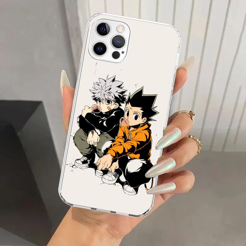 Hunter HXH Anime Phone Case for Iphone 17 Air 16 15 Plus 14 13 Mini 12 11 Pro Max 16E 7 8 SE 2020 Soft Funda Print Shell 17 Air