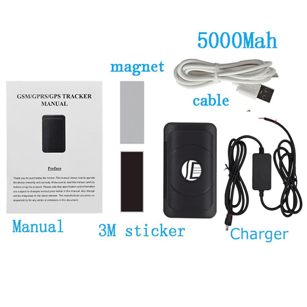 No Subscription Fee DAGPS Magnetic GPS Tracker Locator Tk202 for Vehicle Car Kids Motorcycle Portable Real Time Tracking Device