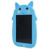 9in LCD Writing Tablet Cartoon Cat Digital Drawing Board with AntiErasing Lock for Children(Blue )