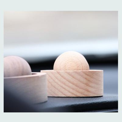 Household Spherical Essential Oil Diffuser Expanded Long-lasting Fragrant Wood Wooden Wood Ornaments Home Bedroom Ornaments