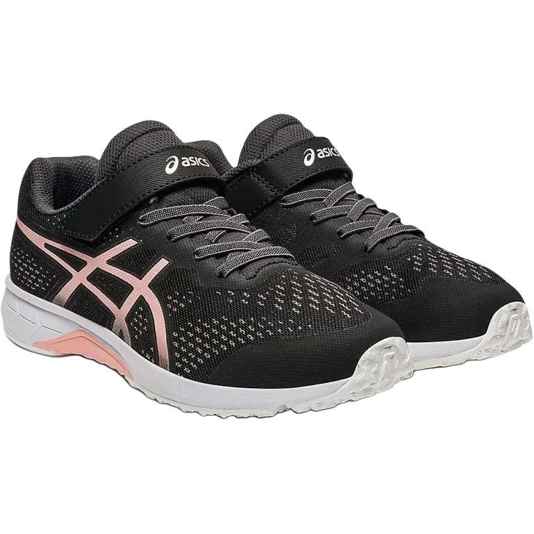 Asics Lazerbeam Rh Mg Comfortable Versatile Durable Breathable Low-Top Kids Running Shoes Kids sneaker Black 1154A155-002