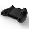 PlayVital Steam Controller 2 Compatible Grip Sticker Hexagonal Diamond Black Set, Pattern,