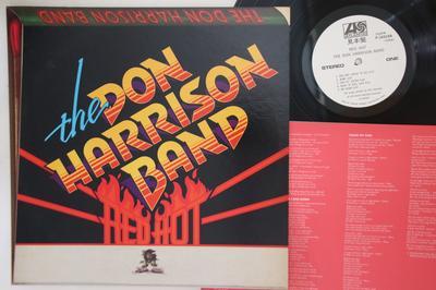 LP Record DON HARRISON BAND - Red Hot P10310APROMO ATLANTIC 1976 Japan Jazz Used
