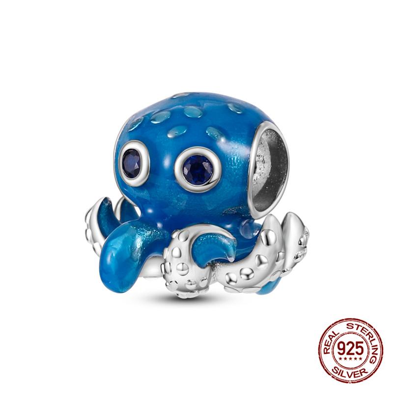 Originale Eulenperlen, 100 % Kupfer, Glückskatzen-Elefanten-Anhänger, passend für Originalarmbänder, DIY-Schmuckherstellung, Geschenk für Frauen