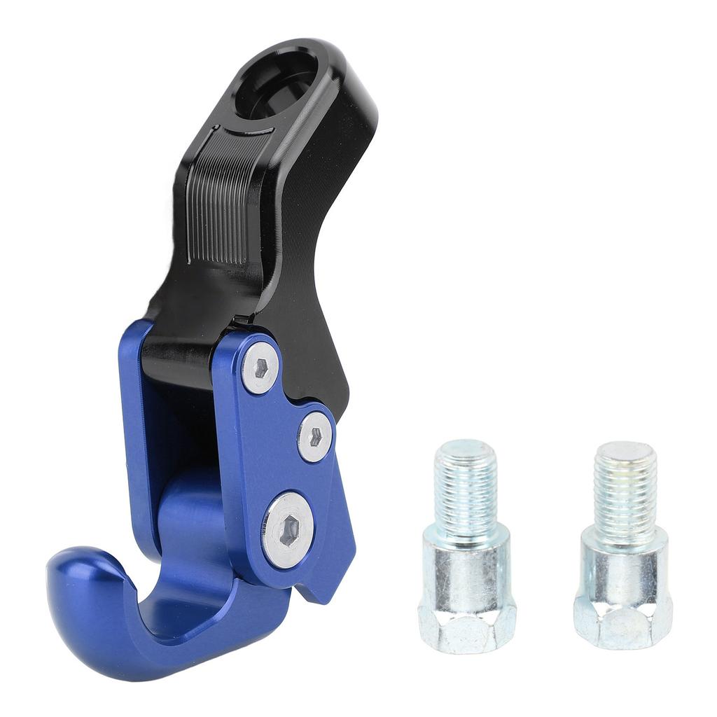 Motorcycle Luggage Bag Hook Hanger 10.5mm Aluminum Alloy Versatile Secure Fixing Claw Shaped Helmet