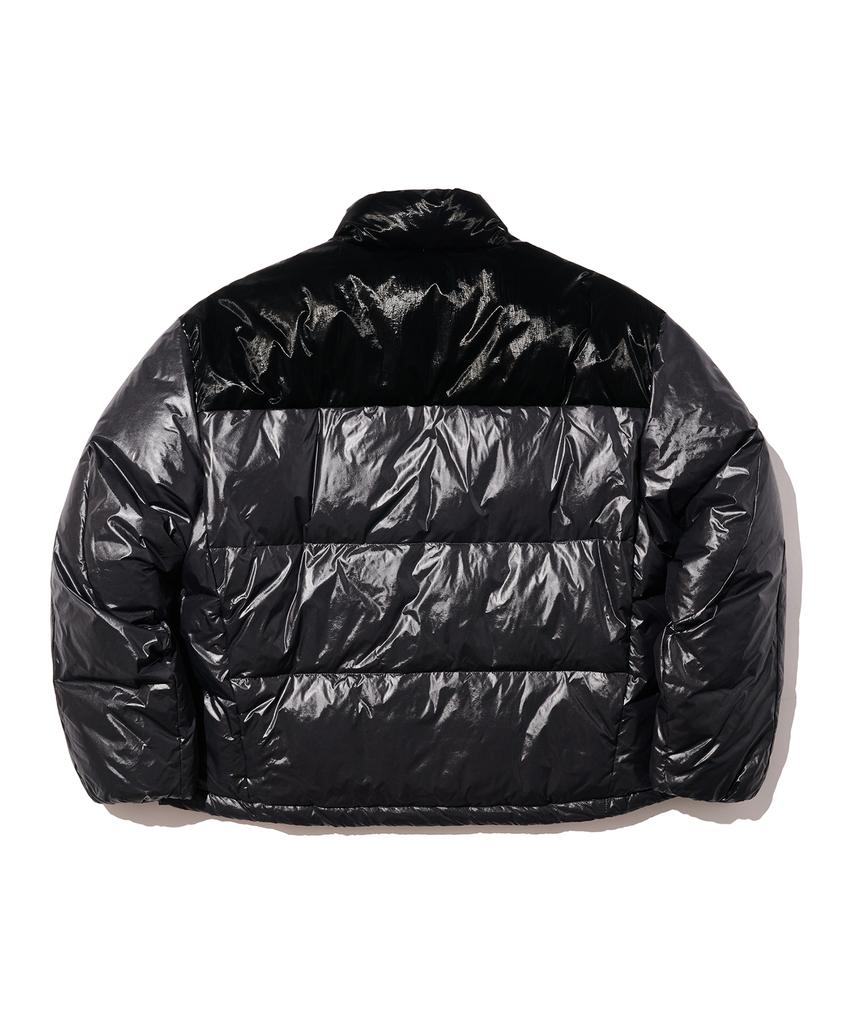 NONTYPE Paneled Slice Down Jacket (Black)