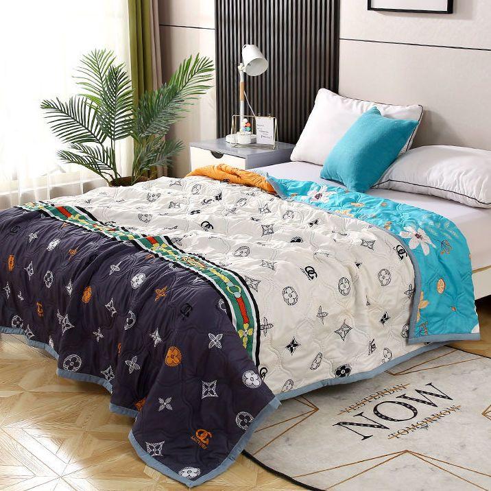 Summer Cooling Blanket Single Double Air Conditioner Thin Multi-layer Yarn Cotton Towel Blanket Comfort Blanket