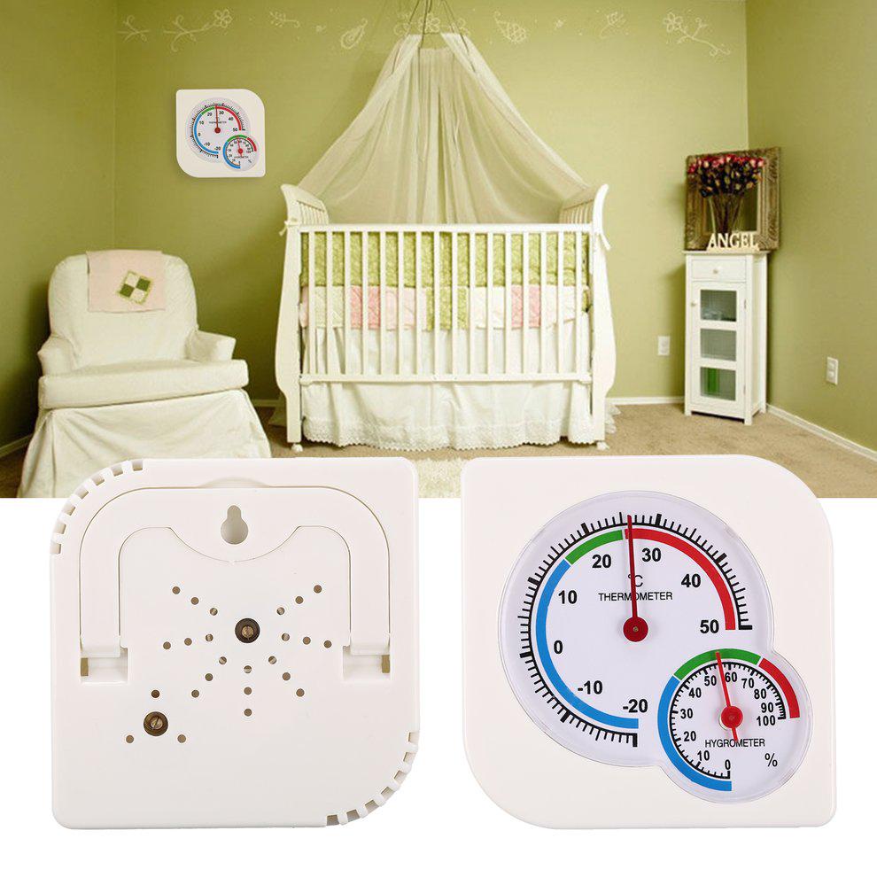 Buy Useful White Mini Thermometer For Nursery Baby House Room Wet