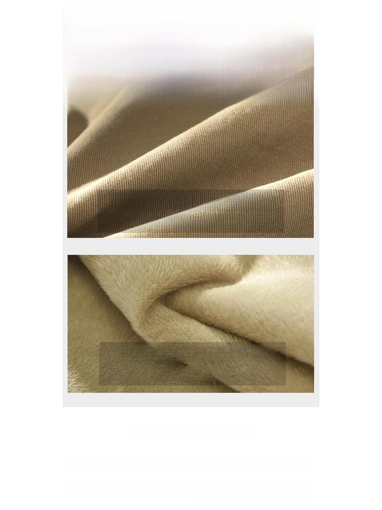 Z338 Męskie Bawełniane Ciepłe Kombinezony Casualowe Plus Aksamit - Edycja Jesienno-Zimowa