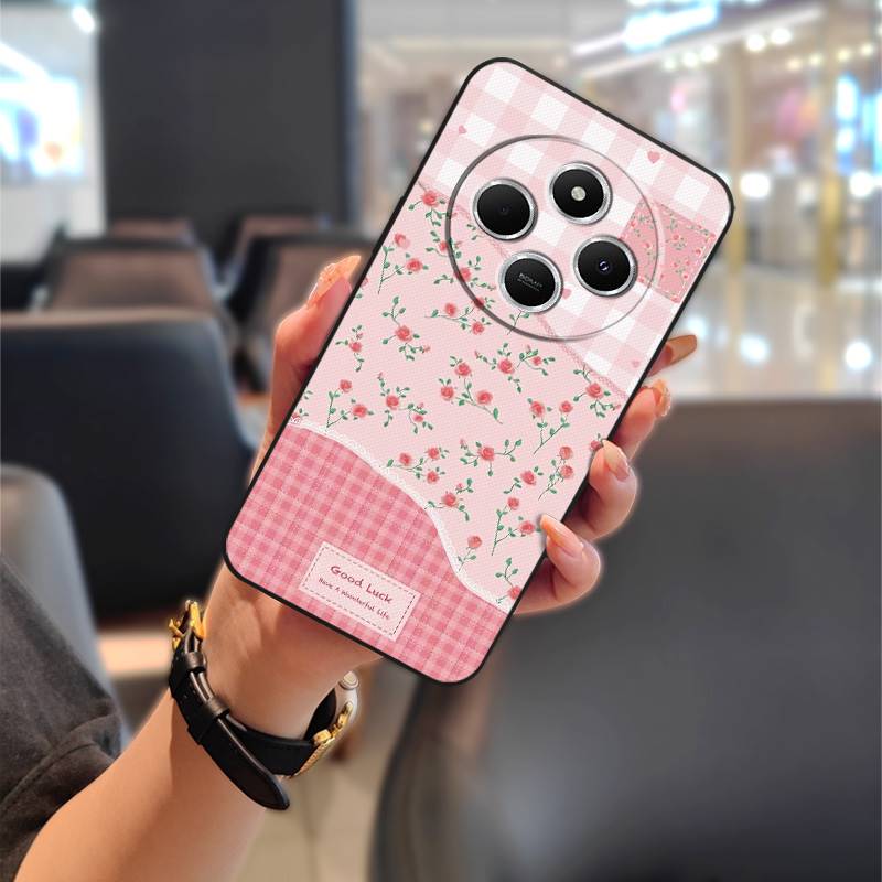 Anti-dust Durable Phone Case For Redmi 14C 4G/14R 5G/A3 Pro 4G/POCO C75 Phone Pouch Animals Full wrap Silicone TPU Cute