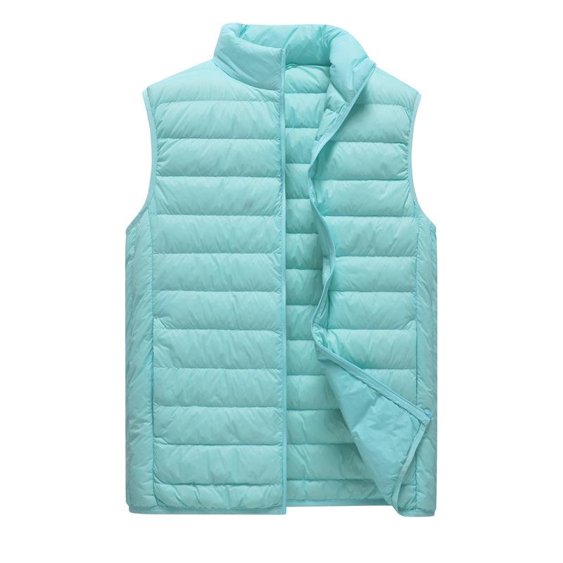 Unisex Lightweight Stand-Up Collar Winter Sport Vest