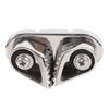 Stainless Steel Rope Clamp Cam Cleat Progressive Cam Tooth Boat Rope Cleat for Sailboat Kayak Canoe Dinghy