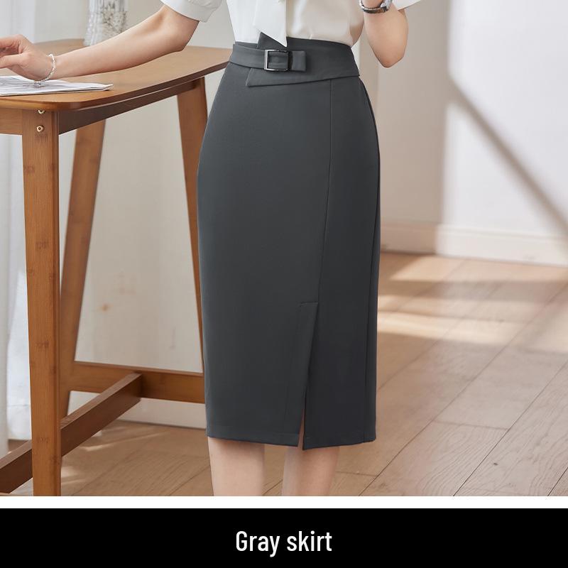 Stilvoller Damen-Bleistiftrock in mittlerer Länge für Frühling, Herbst und Sommer - Professionell, Schlankmachend und mit Pendler-Temperament