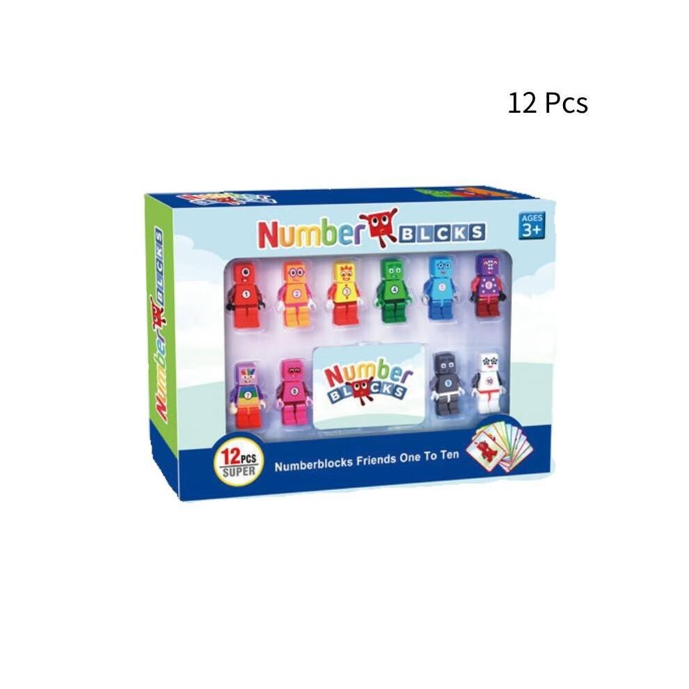 Figurine de Acțiune Numberblocks Blocuri de Construcție Model Jucărie Diy Cadou Educațional Copii