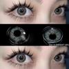 AMARA 1Pair Colored Contact Lenses for Eyes Brown Pupis OMG Series Gray Eye Lenses Yearly Fashion Lenses Cosmetic Eye Contacts