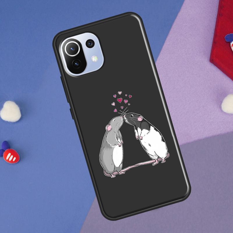 Maus Ratte Hülle Für Xiaomi 14 Ultra 13 11T 12T 13T 14T Pro POCO X6 X7 Pro X3 X5 F3 F5 F6 M6 Pro Case