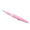 Stickerei Filznadel Punchstift mit 3 feinen Nadeln Set Werkzeug für DIY Handwerk  (Rosa)