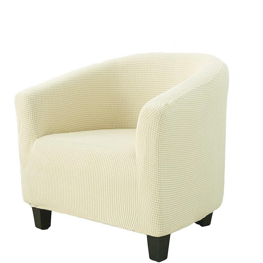 Universal Fit Single Sofa Covers Fleece Furniture Protector New Couch Slipcovers for Living Room