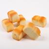 Slow-Rising Bread Squeeze Toy with Milky Smell Soft PU Fidget Keychain Realistic Texture Stress Relief Decompression Gadget for Kids Adults