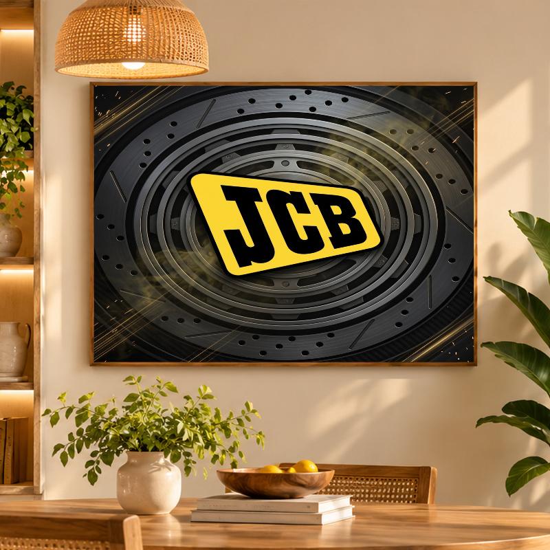 5D Diamond Painting JCB DIY Full Drill Diamond Art Kit Home Decoration