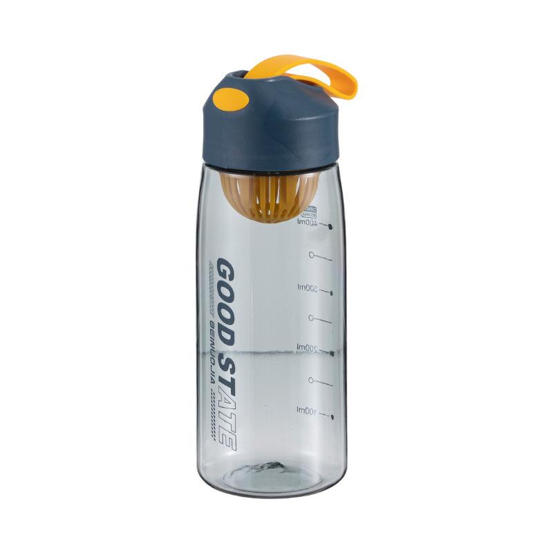 Water Cup Male and Female Students Sports Fitness Summer Portable Large Capacity Food Grade Material Plastic Water Cup