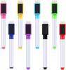 YAJNAS 8Pcs Whiteboard Marker Dry Erase Markers Fine Point Tip, 8 Colors White Board Markers, Dry Erase Marker with Eras