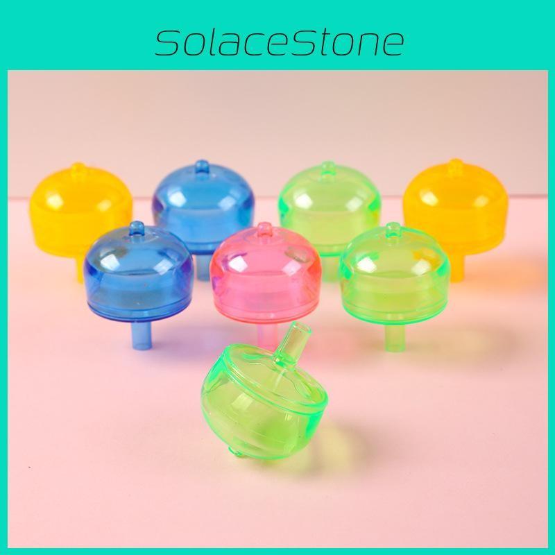 Toy Transparent Gyroscope Plastic Handheld Creative Gift Children Educational