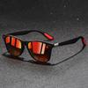 UV400 Fashion Square Sunglasses Men Women Trendy Colorful Lightweight Driving Goggles Outdoor Protection