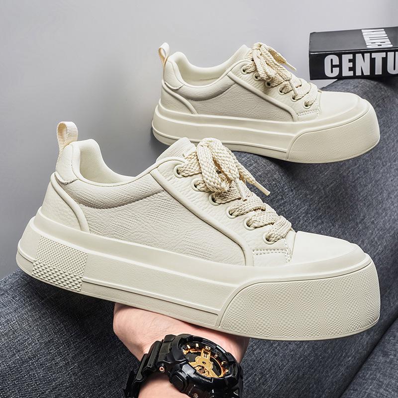 Niche light luxury low-top thick-soled comfortable cushioning sports shoes outdoor casual shoes