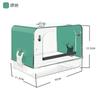 Acrylic Parrot Bathing Box Large Bird Bath for Cockatiel Budgie Small Medium Parakeets Bird Bathing Supplies