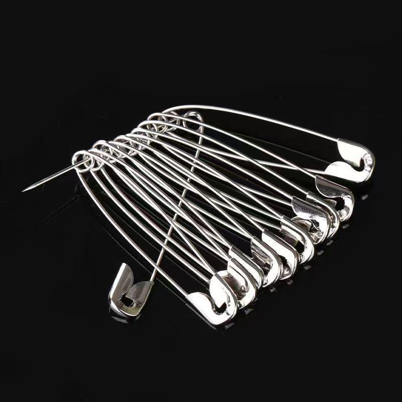 

Cross Stock 3cm Stainless Steel Butterfly Safety Pins - 10 Pieces