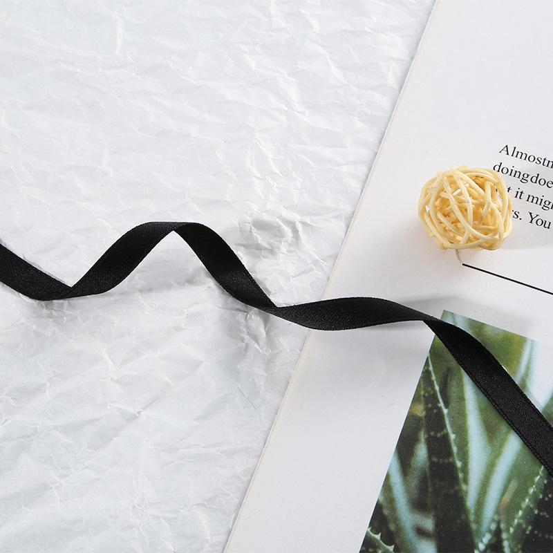 Double-Sided Matte Webbing Thickened Polyester-Cotton Jewelry Trophy Decorative Accessories Bow Colored Ribbon