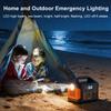Gaiaray 100W 200W 500W Portable Power Station 220V Solar Generator LiFePO4 Battery Emergency Power Station for Camping Travel RV