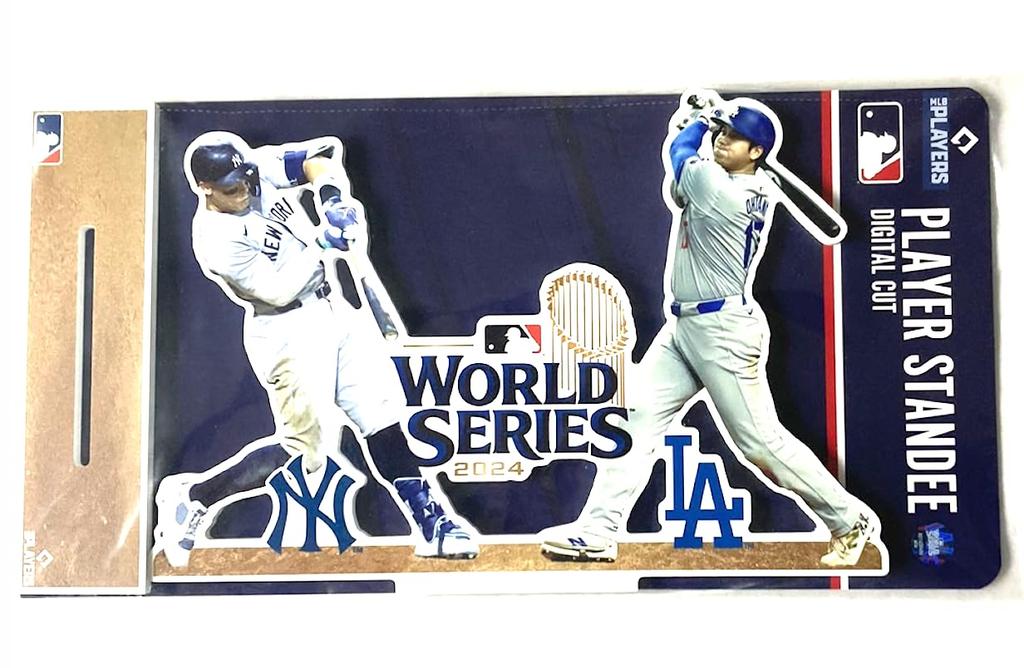 Shohei Ohtani and Aaron Judge 2024 World Series Player Stands, Official MLB Merchandise [Parallel Import]