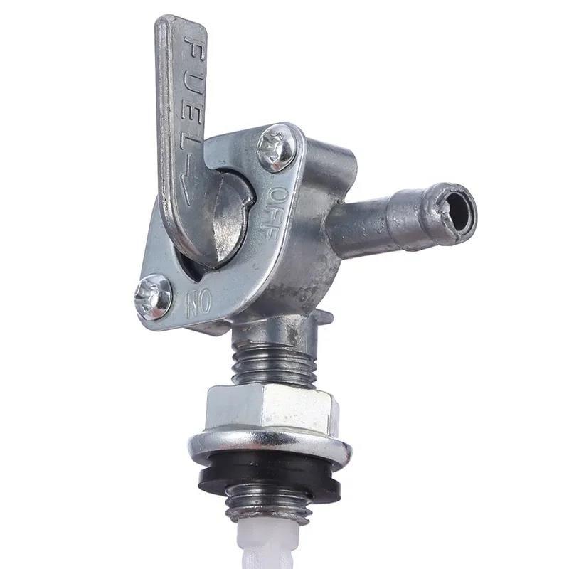 Hot Sale Motorcycle Scooter Fuel Tap Gas Petrol Valve Tank Switch Motorbike Mini Auto Key Ring On Off Accessories