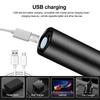 365nm Mini UV Flashlight Built-in Battery USB Rechargeable Waterproof Aluminum Alloy Torch Pet Bacterium Detection Ultraviolet