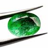 Natural Green Emerald Loose Gemstone 6.54 Ct Colombian Oval Cut for Jewelry Making and Crafts