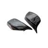 For BMW 5 Series E60 E61 E63 E64 2004-2007 Mirror Lamp Housing Rear View Mirror Cover Glossy Black  51167078360 51167078359