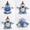 Adorable Super Mario Bros. Dark Bowser Koopa Bones Plush Toy Stuffed Animal Doll 11