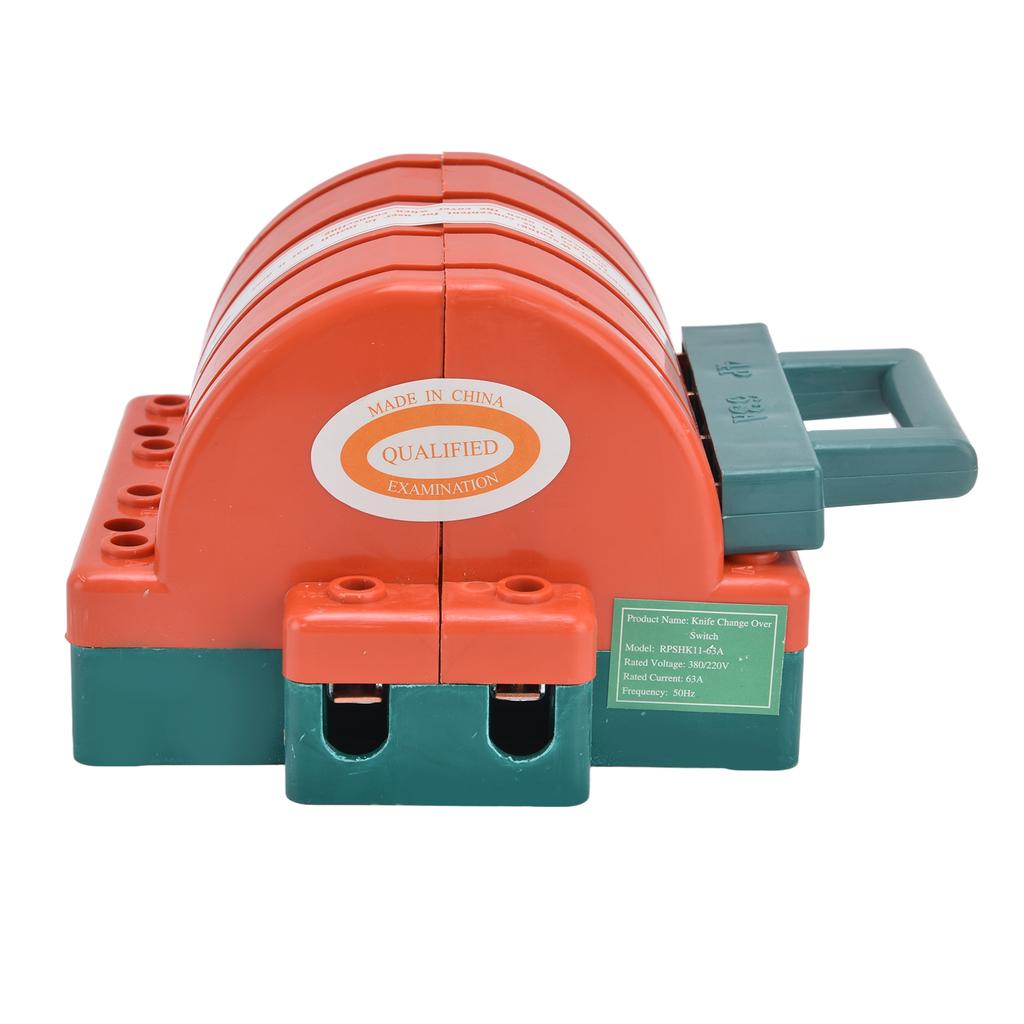 4P 63A 380V Disconnect Knife Switch Double Throw Knife Safety Disconnect Switch for Industrial