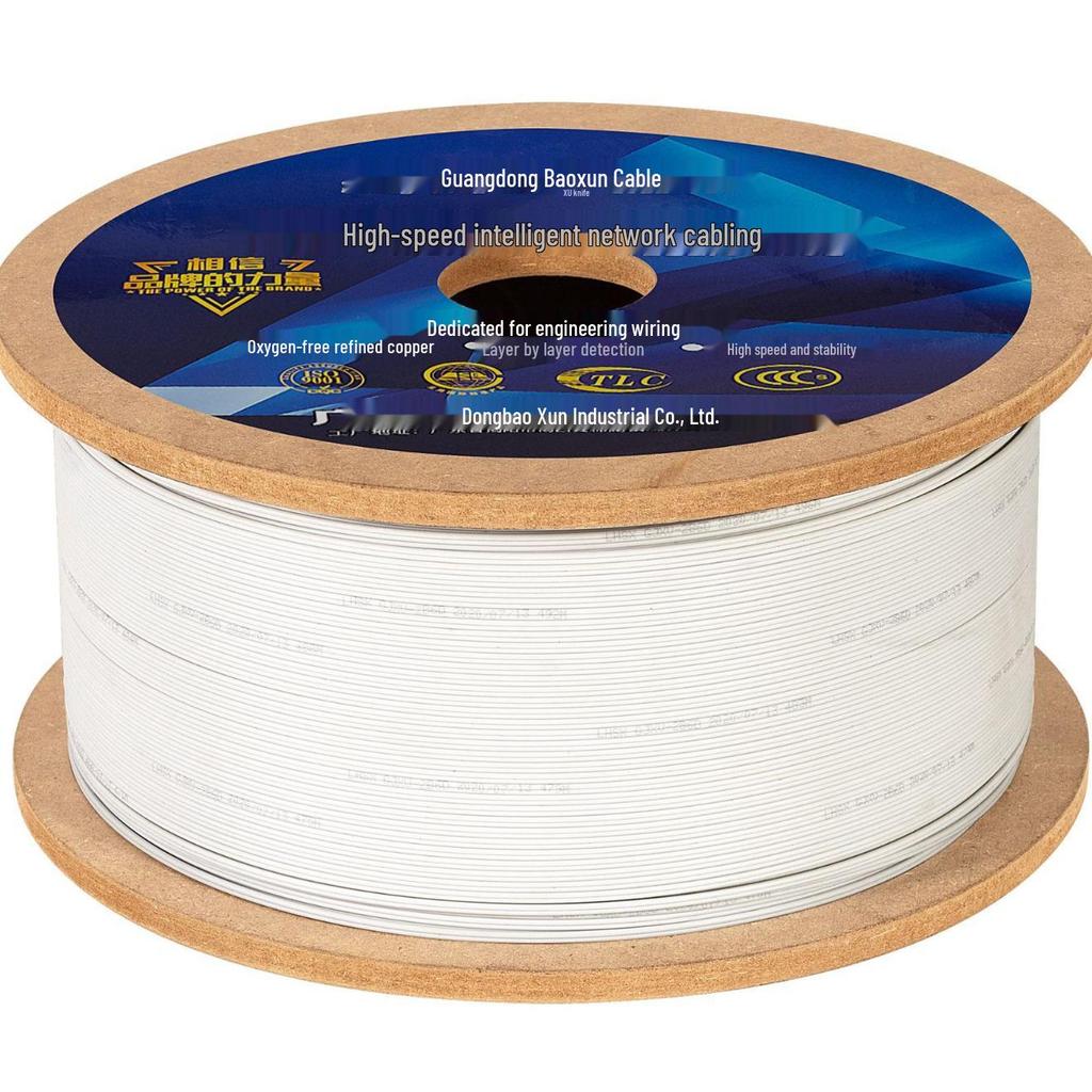 Indoor/Outdoor Single-Mode FTTH Butterfly Optical Cable - 1-Core/2-Core Fiber