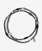 Aekki Dual Stone Ain Black Mix Gemstone Bracelet