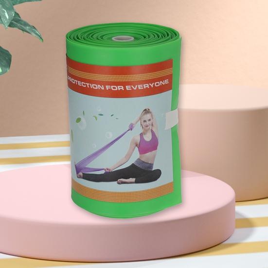 1 rolă 1,8 m centură de tensiune pentru yoga, flexibilă, elasticitate ridicată, decupabilă, modelarea corpului pentru femei, exerciții de yoga, curele de antrenament, utilizare în fitness