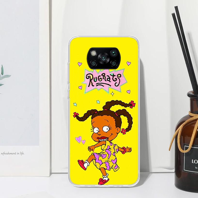 Cartoon R-Rugrat Phone Case For Xiaomi Poco X7 X6 X5 X4 X3 Nfc F6 F5 Pro F4 Gt F3 F2 F1 M5S M4 M3 Art Fundas Back Cover